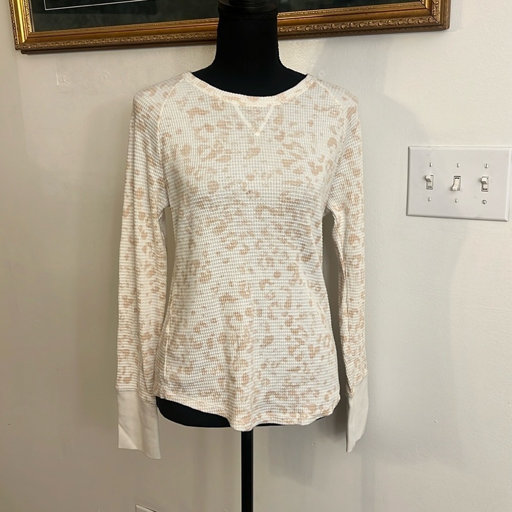 Lot of Two Knox Rose Cotton Modal Blend Tops, Sz. M.